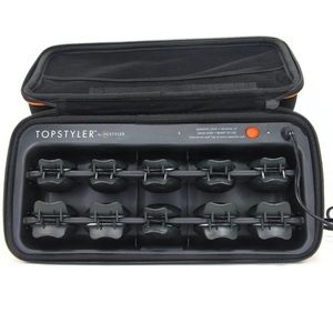 TopStyler By InStyler Heated Ceramic Styling Shells Hair Curlers Clam Pods Set